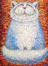 Картина «Кот», художник Витановская Р., 0 грн.