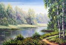 Картина «Река», художник Мупашова К., 0 грн.