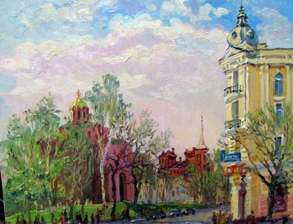 Картина Золотые ворота. Киев