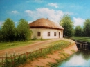 Картина «Хатка», художник Кузьменко Валерий, 0 грн.