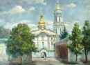 Картина «Лавра весной», художник Савинский Юрий, 0 грн.