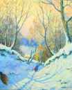 Картина «Зима в Седниве», художник Бойко Олег, 0 грн.