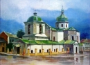 Картина «Церковь на Подоле», художник Куришко Олег, 0 грн.