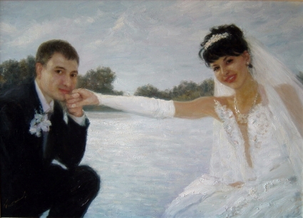 Картина Свадебный портрет