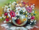 Картина «Маки и ромашки», художник Сенив Катерина, 0 грн.