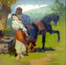 Картина «Свидание», художник Книшевский, 0 грн.