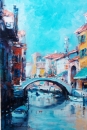 Картина «Венеция утром», художник Петровский Виталий, 0 грн.