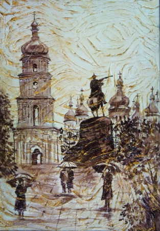 Картина Памятник Богдану Хмельницкому