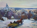 Картина «Зима», художник Соловьев В.Д., 0 грн.