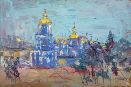 Картина Михайловский собор