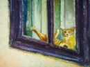 Картина «Кот», художник Милокост Марина, 0 грн.