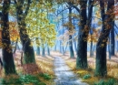 Картина «Золотая осень», художник Михальчук Александр, 0 грн.