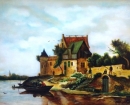 Картина «Старая Голландия», художник Кливаденко Анатолий, 0 грн.