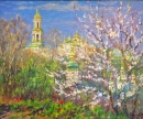 Картина «Лавра весной», художник Кутилов Каземир, 0 грн.