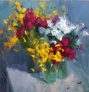Картина «Осінні хризантеми», художник Драган Иван, 0 грн.