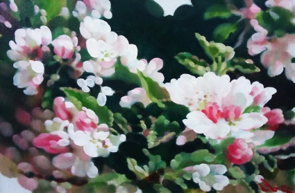 Картина Цвіте яблуня