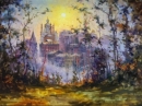 Картина «Вид на Андреевскую церковь», художник Козловская Валерия, 0 грн.