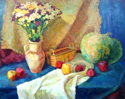 Картина Натюрморт з яблуками
