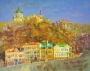Картина «Андреевский спуск», художник Кутилов Каземир, 0 грн.