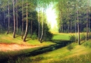 Картина «Лесной ручей», художник Кузьменко Валерий, 0 грн.