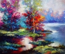 Картина «Яскрава осінь», художник Самчук Ольга, 0 грн.