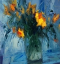Картина «Жовті квіти», художник Драган Иван, 0 грн.