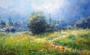 Картина «Весеннее утро в Альпах», художник Петровский Виталий, 0 грн.