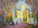 Картина «Владимирский собор», художник Кутилов Юрий Каземир, 0 грн.