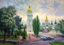 Картина «Софиевский собор», художник Кутилов Юрий Каземир, 0 грн.