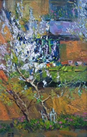Картина Цветущее дерево