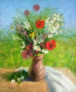 Картина «Букет полевых цветов», художник Богомазов Александр, 0 грн.