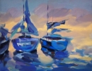Картина «Яхты. Утро», художник  Богомазов Александр, 0 грн.