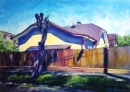 Картина «Дом на Гончарова», художник Белокопытова Светлан, 0 грн.