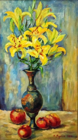 Картина Желтые цветы (Выставка)