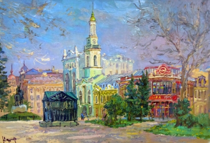 Картина Сагайдачного. Киев