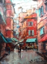 Картина «Улица а Риме», художник Петровский Виталий, 0 грн.