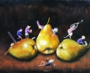 Картина «Околачивание груш», художник Литовка Дмитрий, 0 грн.