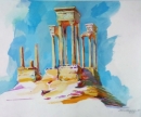 Картина «Греция (Акварель)», художник Моисеенко Мария, 0 грн.