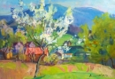 Картина «Закарпатська весна», художник Волошко Карина, 0 грн.