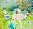 Картина «Чаепитие в саду», художник Маковецкий Дмитрий, 0 грн.