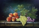 Картина «Персики и виноград», художник Литовка Дмитрий, 0 грн.