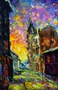 Картина «Вечер. Замок Ричарда», художник Семеняк Виктор, 0 грн.