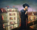 Картина «Вечер в Париже», художник Литовка Дмитрий, 0 грн.