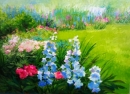Картина «Майский цветник», художник Чупракова-Козакова Г, 0 грн.