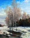 Картина «Конец зимы», художник Султан Александр, 0 грн.