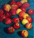 Картина «Червоні яблука», художник Павленко Александр, 0 грн.