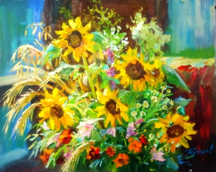 Картина Сонячні квіти