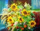 Картина «Сонячні квіти», художник Кутилов Юрий Казимир, 0 грн.