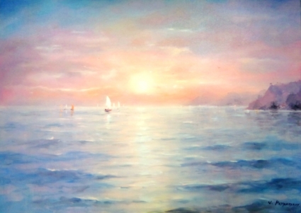 Картина Восход Солнца