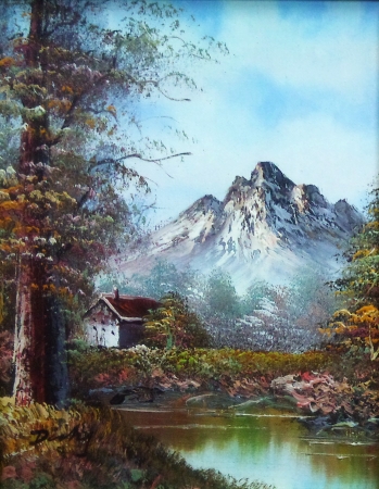 Картина В горах